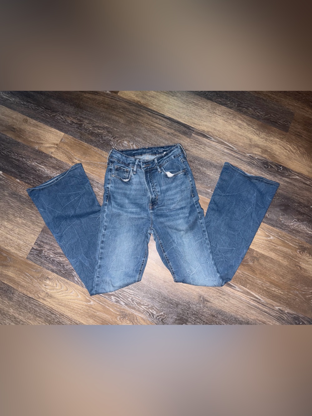 Old Navy Women's Medium Blue Bootcut Jeans